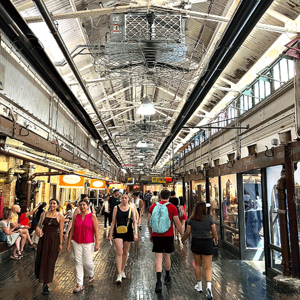 Foodie’s paradise Chelsea market in New York City has something for everyone