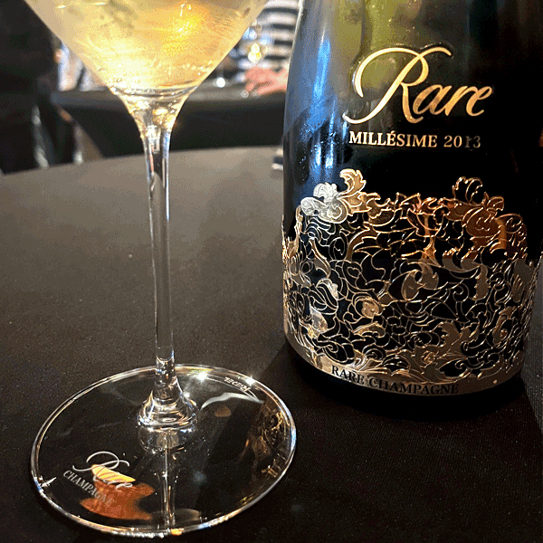 Prestige cuvée Rare and gourmet at Michelin* Restaurant De Rozario